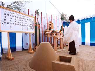 起工式 安全祈願祭イメージ