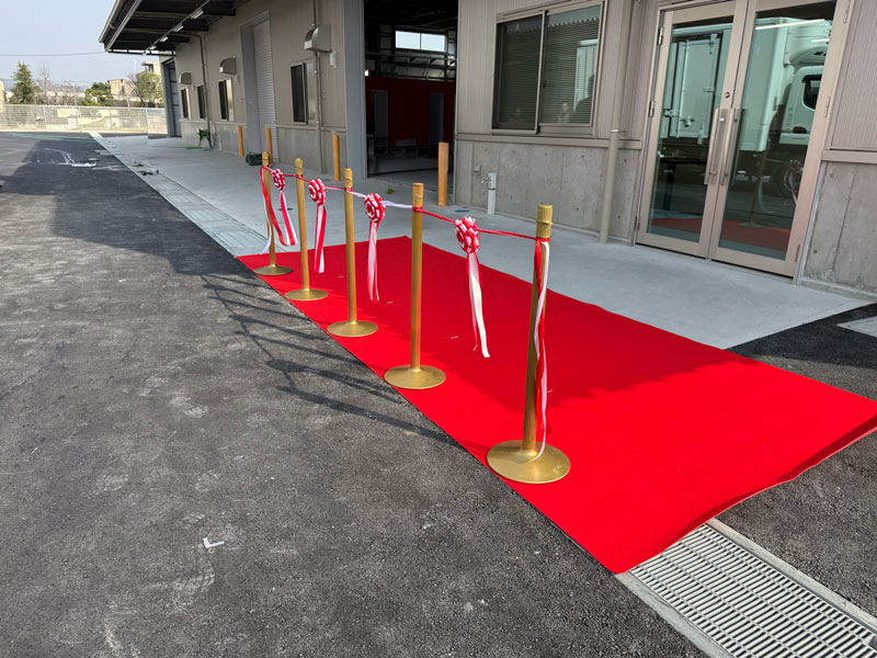 竣工式のイベント写真