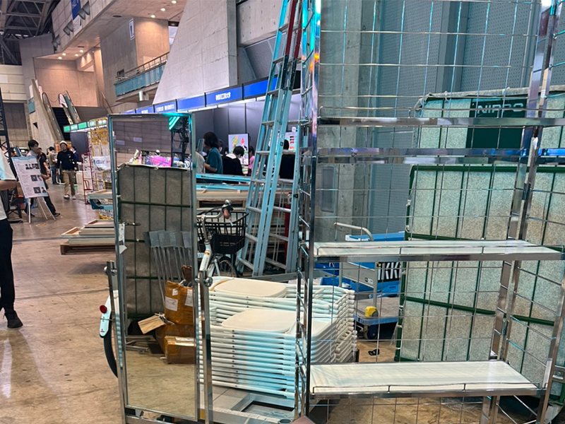 スチール棚 写真