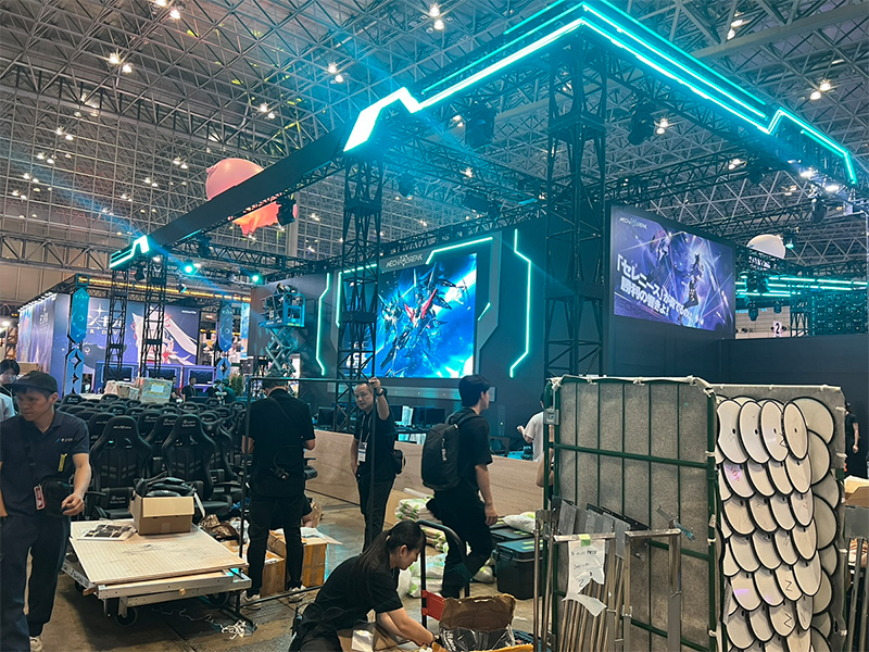 東京ゲームショー 現場の様子