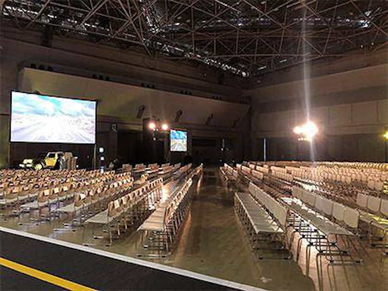 スタッキングチェア 使用風景