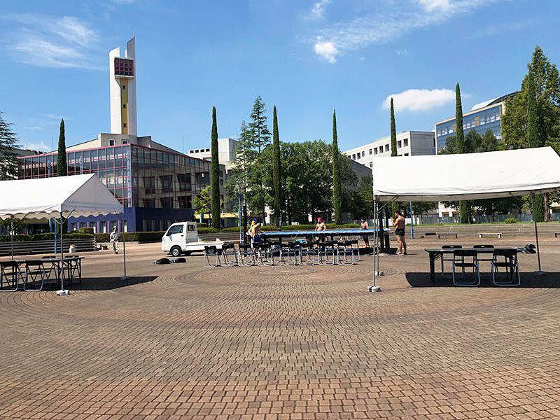 簡単ステージ(H500) 使用風景