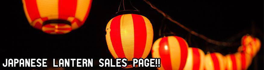 Are you looking for Japanese lanterns?