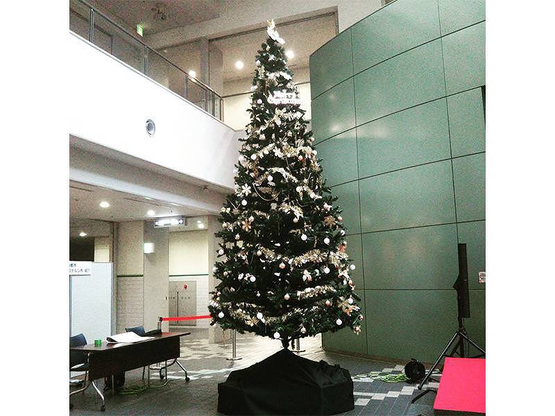 クリスマスツリー ホテルで使用