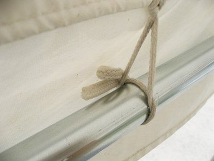 テントの組み方9 天幕用ロープ