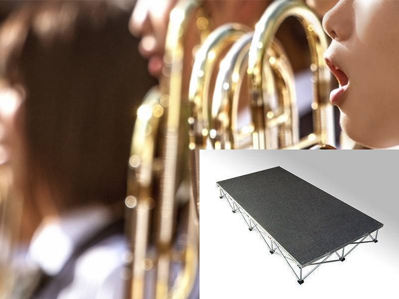 合唱コンクールで簡単ステージをご利用