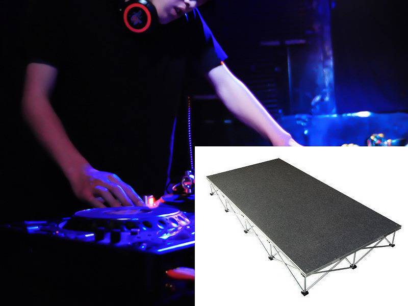 インストアライブで簡単ステージをご利用いただきました。