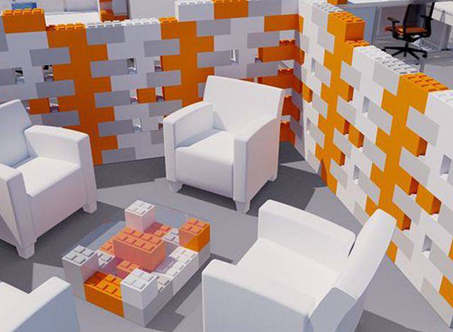 マイ・ブロックで応接間づくり