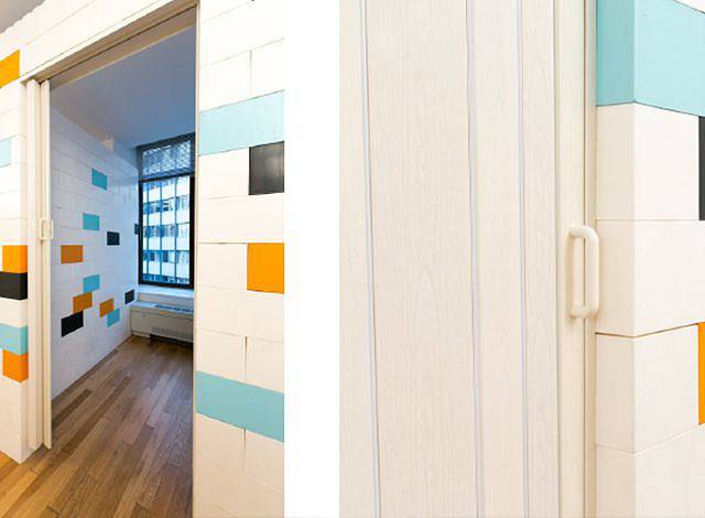 マイ・ブロックとオプションのドア使用イメージ