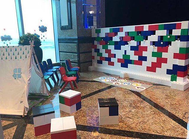 マイ・ブロックをキッズスペースに使用