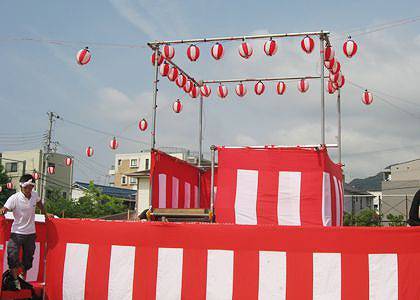 盆踊りの櫓 イメージ