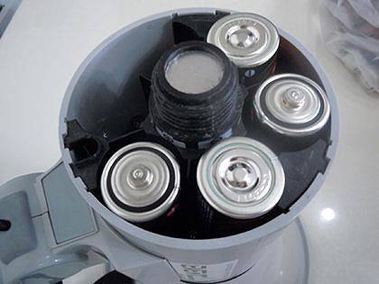 メガホン拡声器の準備風景2