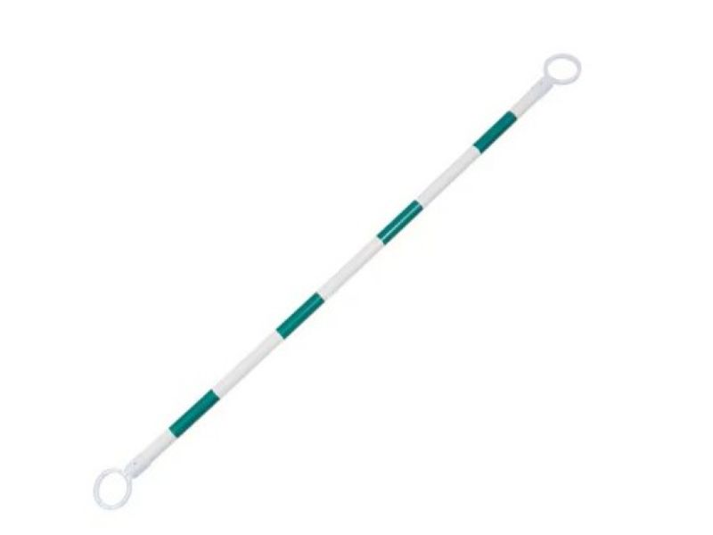 カラーコーンバー 緑/白