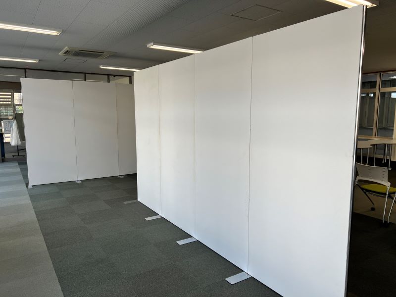 展示会用Pパネル の使用例