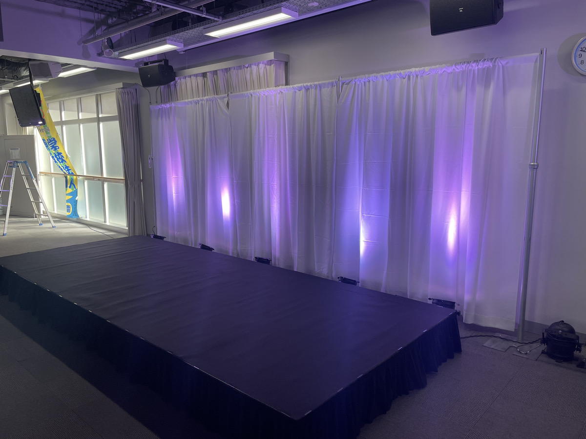 簡単ステージ の使用例