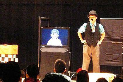 テレビに映るダイちゃん