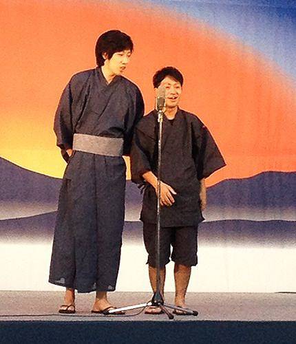 漫才師 浴衣