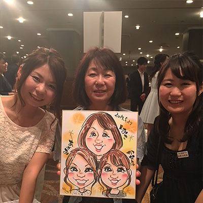 ご本人と似顔絵3