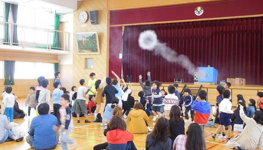 実験はてな先生 空気砲2