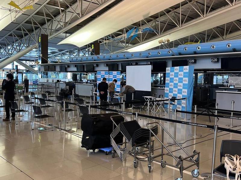 会場設営 現場2