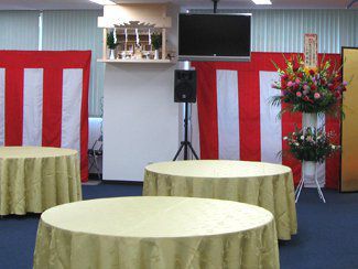 式典花 会場イメージ