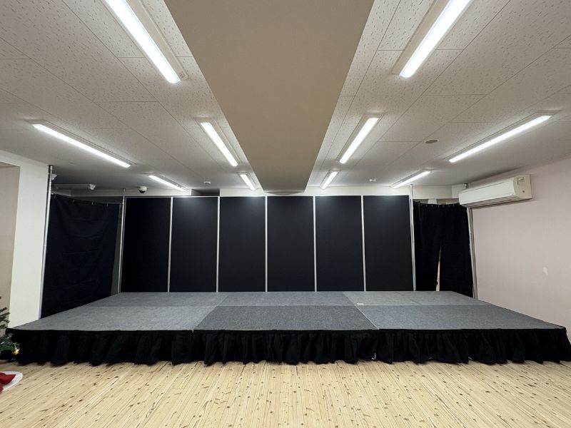 発表会 設営