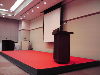 屋内用ステージ