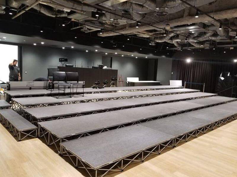 上映会 簡単ステージ