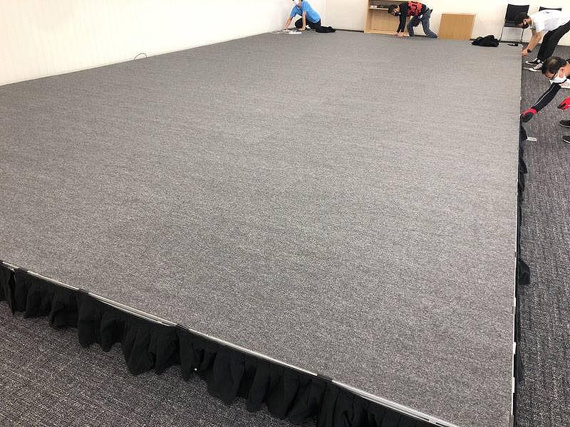 簡単ステージ 会場の様子