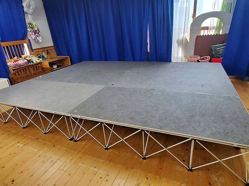 簡単ステージ 保育園の発表会