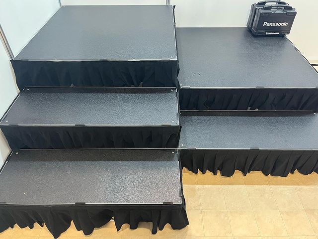 簡単ステージ 1人設営