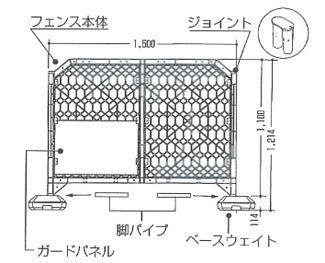 フェンス 詳細画像