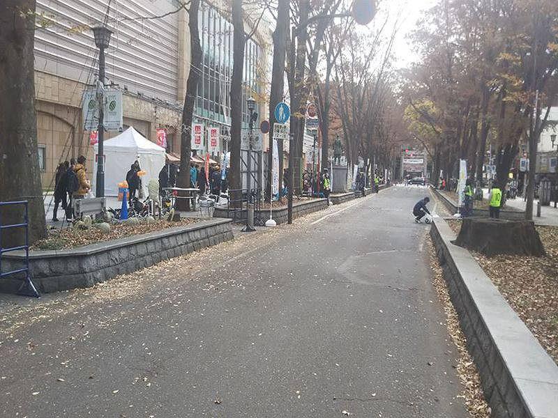 パイプフェンス 使用風景