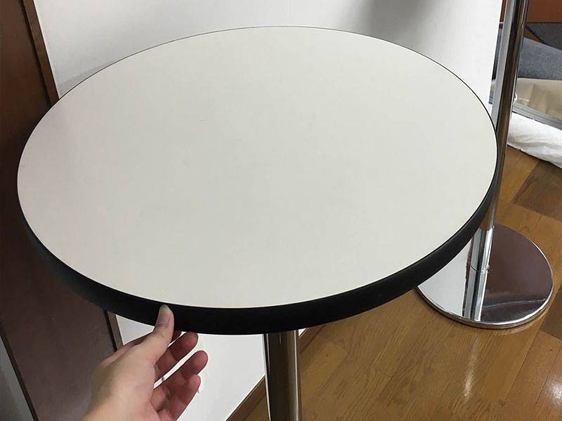 ビアパーティー ハイカウンターテーブル(ホワイト) 直径(φ)600mm
