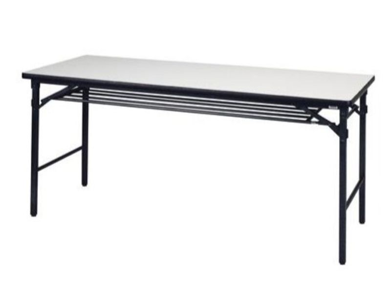 会議用ホワイトテーブル(棚付き) W1500×600 レンタル