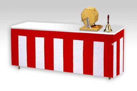 紅白幕テーブルクロスセット レンタル