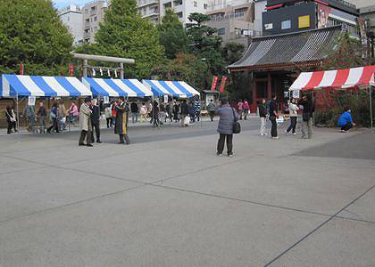 3坪/ストライプテント イベント会場にて使用