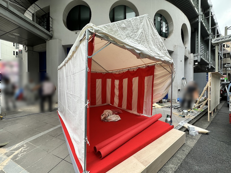 お祭り 3坪テント