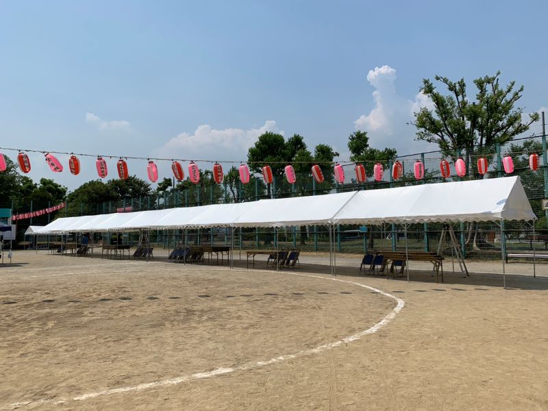 夏祭りでの使用例