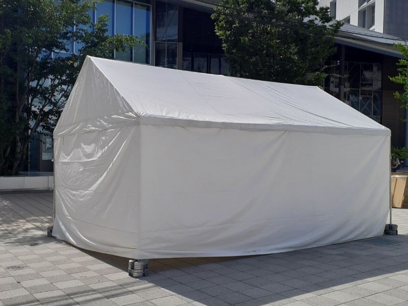 6坪テントの使用例