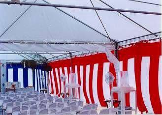 雨樋(テント用)レンタル