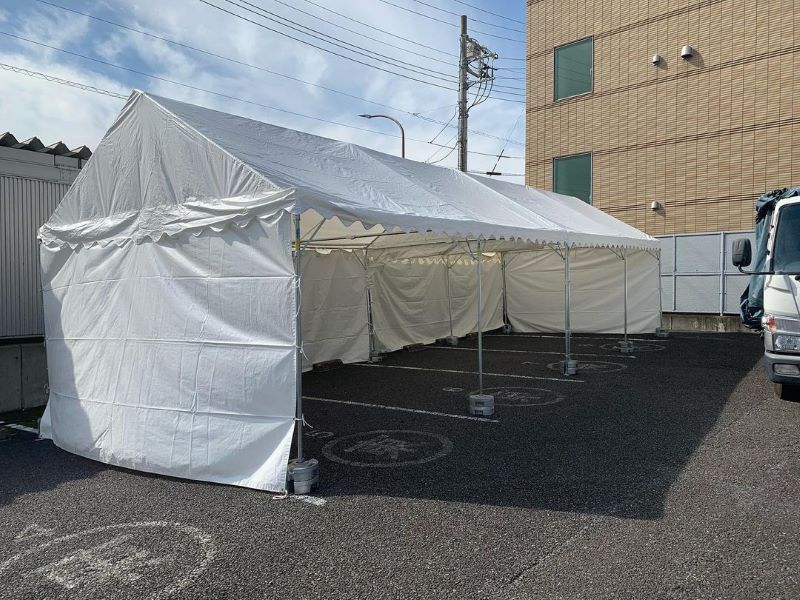 3間横幕 レンタル