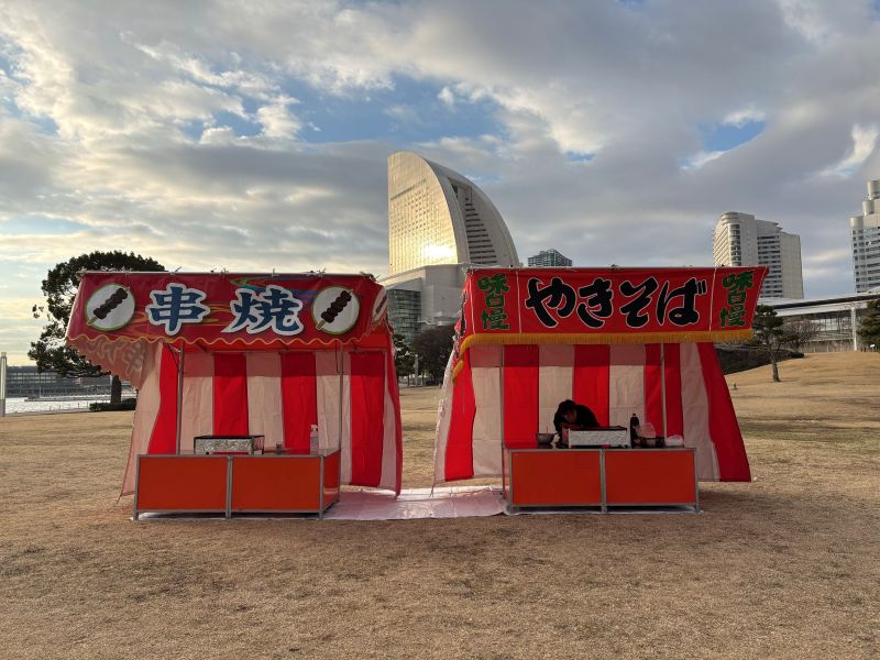 お祭り屋台 画像